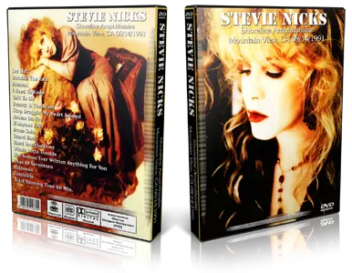 Artwork Cover of Steve Nicks 1991-08-14 DVD Mountain View Proshot