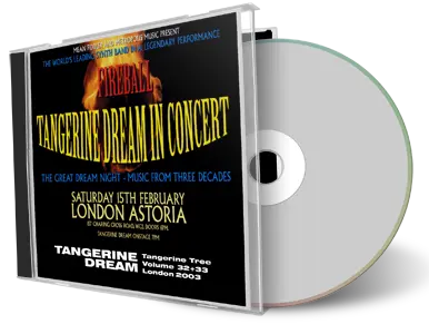 Artwork Cover of Tangerine Dream 2003-02-15 CD London Audience