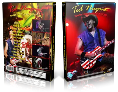 Artwork Cover of Ted Nugent 2003-05-21 DVD Camden Proshot