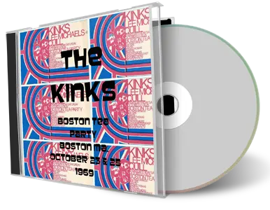 Artwork Cover of The Kinks 1969-10-23 CD Boston Audience