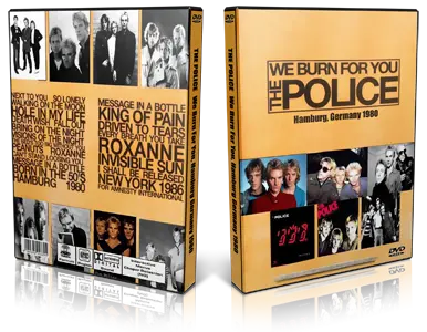 Artwork Cover of The Police Compilation DVD Hamburg 1980 Proshot