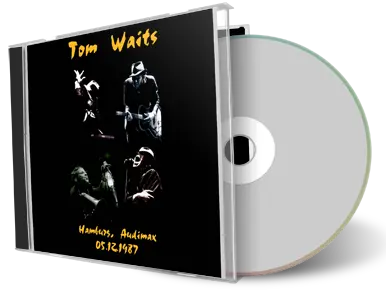 Artwork Cover of Tom Waits 1987-12-05 CD Hamburg Audience
