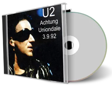 Artwork Cover of U2 1992-03-09 CD Uniondale Audience