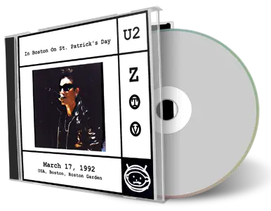 Artwork Cover of U2 1992-03-17 CD Boston Audience