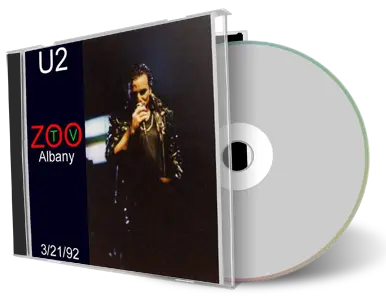 Artwork Cover of U2 1992-03-21 CD Albany Audience