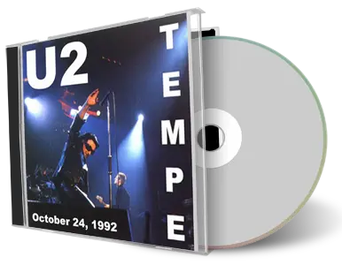 Artwork Cover of U2 1992-10-24 CD Tempe Audience