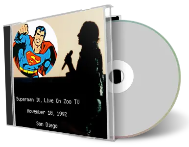 Artwork Cover of U2 1992-11-10 CD San Diego Audience