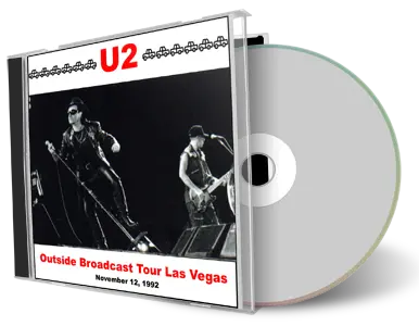 Artwork Cover of U2 1992-11-12 CD Las Vegas Audience