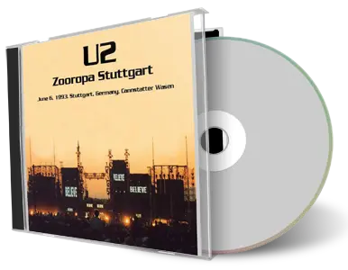 Artwork Cover of U2 1993-06-06 CD Stuttgart Audience