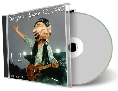 Artwork Cover of U2 1993-06-12 CD Cologne Audience