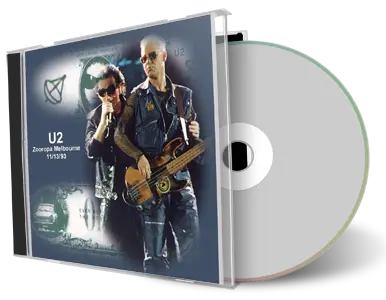 Artwork Cover of U2 1993-11-13 CD Melbourne Audience
