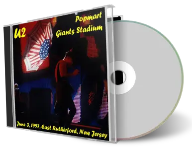 Artwork Cover of U2 1997-06-03 CD East Rutherford Audience