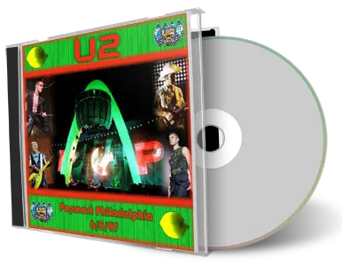 Artwork Cover of U2 1997-06-08 CD Philadelphia Audience