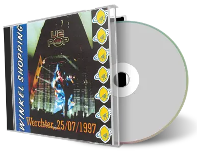 Artwork Cover of U2 1997-07-25 CD Werchter Audience