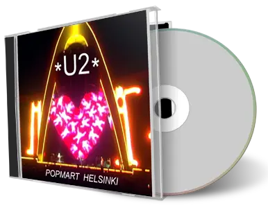 Artwork Cover of U2 1997-08-09 CD Helsinki Audience