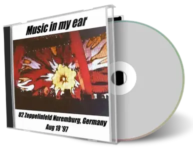 Artwork Cover of U2 1997-08-18 CD Nuremberg Soundboard