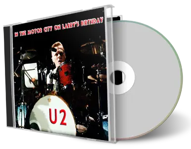 Artwork Cover of U2 1997-10-31 CD Detroit Audience