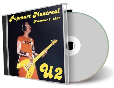 Artwork Cover of U2 1997-11-02 CD Montreal Audience