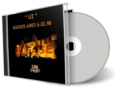 Artwork Cover of U2 1998-02-06 CD Buenos Aires Soundboard