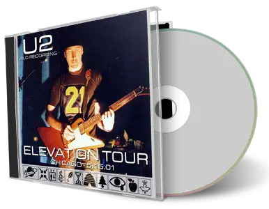 Artwork Cover of U2 2001-05-15 CD Chicago Soundboard