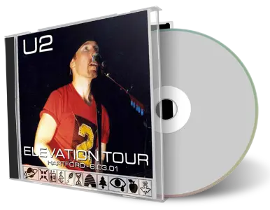 Artwork Cover of U2 2001-06-03 CD Hartford Audience