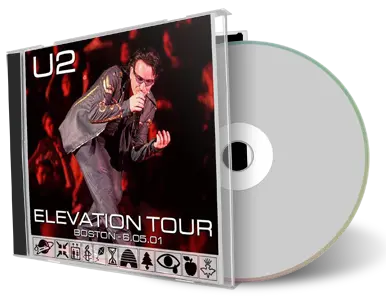 Artwork Cover of U2 2001-06-05 CD Boston Audience