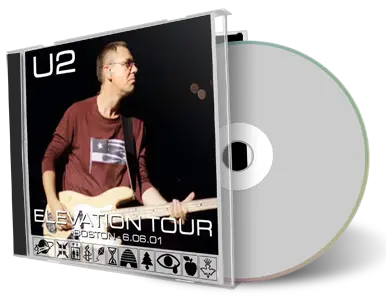 Artwork Cover of U2 2001-06-06 CD Boston Soundboard