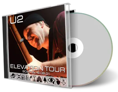 Artwork Cover of U2 2001-06-08 CD Boston Audience