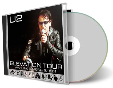 Artwork Cover of U2 2001-06-15 CD Washington Audience