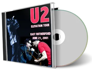 Artwork Cover of U2 2001-06-21 CD East Rutherford Audience