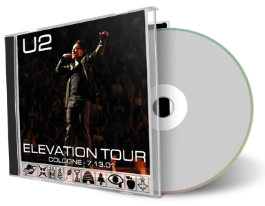 Artwork Cover of U2 2001-07-13 CD Cologne Audience