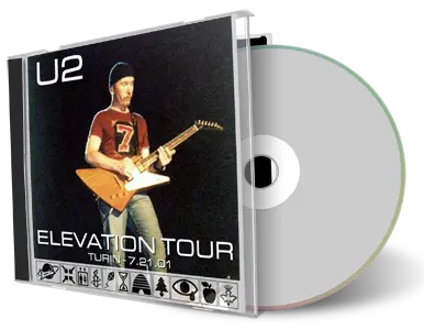 Artwork Cover of U2 2001-07-21 CD Turino Audience