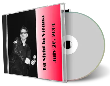 Artwork Cover of U2 2001-07-26 CD Vienna Audience