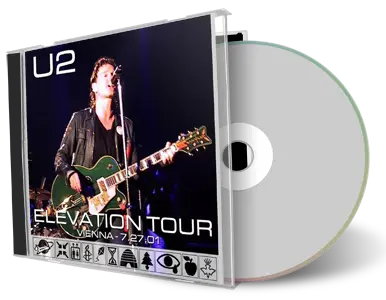 Artwork Cover of U2 2001-07-27 CD Vienna Audience