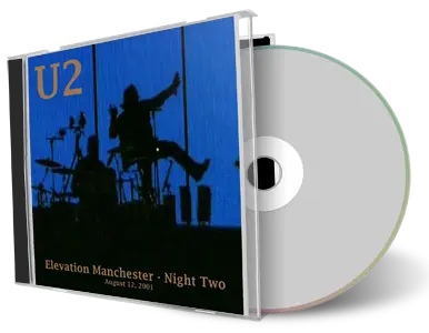 Artwork Cover of U2 2001-08-12 CD Manchester Audience