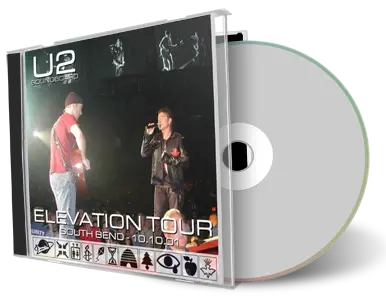 Artwork Cover of U2 2001-10-10 CD South Bend Soundboard