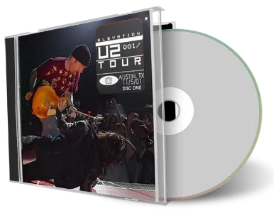 Artwork Cover of U2 2001-11-05 CD Austin Audience