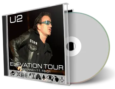 Artwork Cover of U2 2001-11-16 CD Oakland Audience