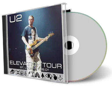 Artwork Cover of U2 2001-11-28 CD St Louis Audience