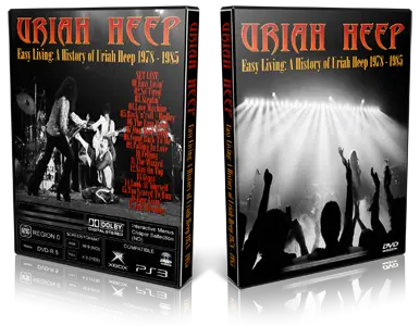 Artwork Cover of Uriah Heep Compilation DVD A History of Uriah Heep 1978-1985 Proshot