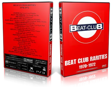 Artwork Cover of Various Artists Compilation DVD Beat Club Rarities 1970-1972 Proshot