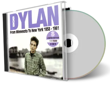 Artwork Cover of Bob Dylan Compilation CD From Minnesota To New York 1958 1961 Soundboard