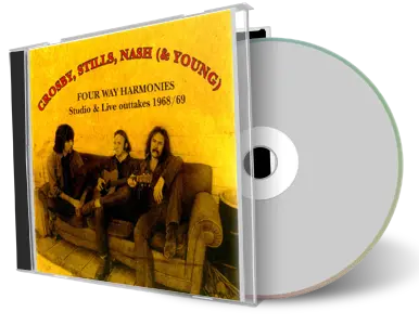 Artwork Cover of Csny Compilation CD Four Way Harmonies 1968 1970 Soundboard