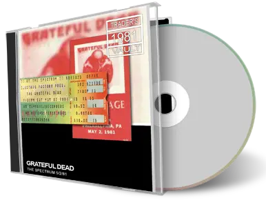 Artwork Cover of Grateful Dead 1981-05-02 CD Philadelphia Soundboard