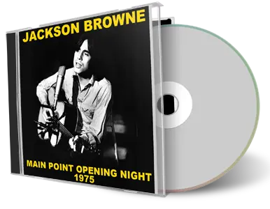 Artwork Cover of Jackson Browne 1975-09-04 CD Bryn Mawr Audience