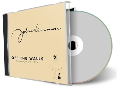 Artwork Cover of John Lennon Compilation CD Off The Walls Summer Of 1974 Soundboard