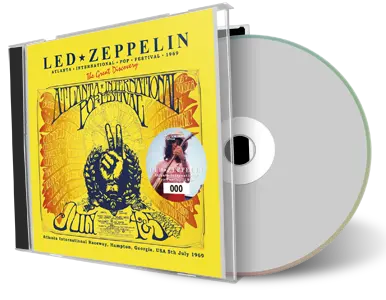 Artwork Cover of Led Zeppelin 1969-07-05 CD Hampton Audience