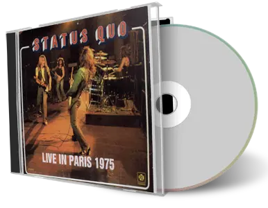 Artwork Cover of Status Quo 1975-06-02 CD Paris Audience