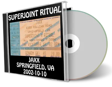 Artwork Cover of Superjoint Ritual 2002-10-10 CD Springfield Audience