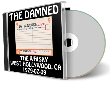 Artwork Cover of The Damned 1979-07-09 CD West Hollywood Audience